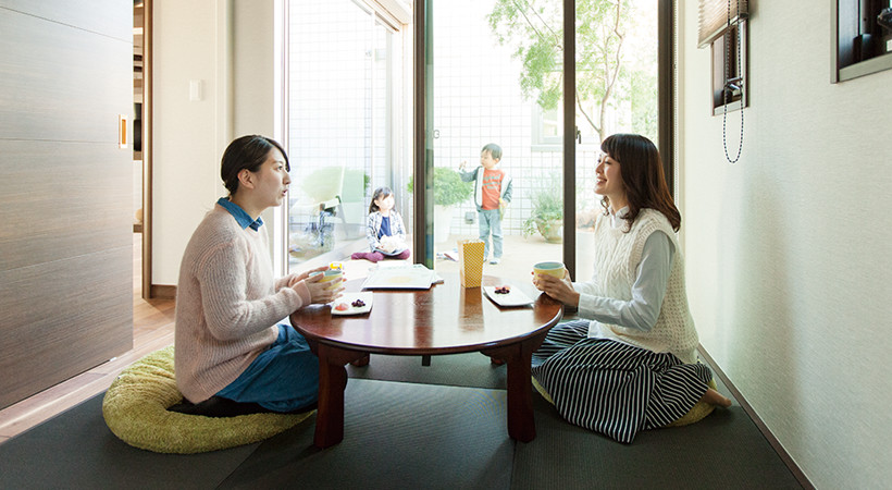 奥さんの居場所は？